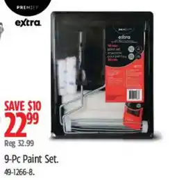 Canadian Tire extra 9-Pc Paint Set offer
