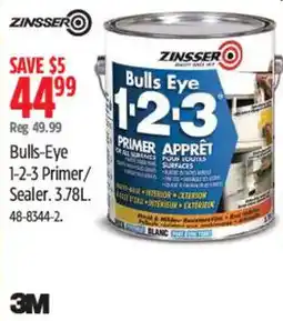 Canadian Tire Zinsser Bulls-Eye 1-2-3 Primer/Apprêt offer