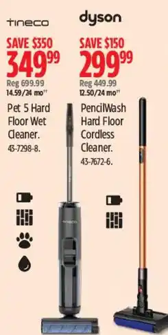 Canadian Tire Tineco Pet 5 Hard Floor Wet Cleaner offer
