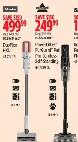 Canadian Tire Miele DuoFlex HX1 offer