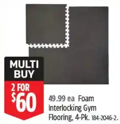 Canadian Tire Foam Interlocking Gym Flooring offer