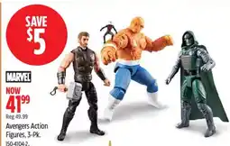 Canadian Tire Marvel avengers action figures 3-pk offer