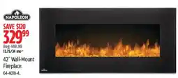 Canadian Tire Napoleon 42" Wall-Mount Fireplace offer