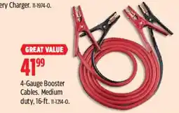 Canadian Tire Great Value 4-Gauge Booster Cables offer