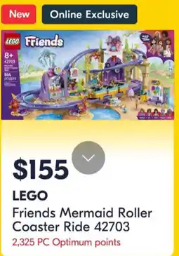 Shoppers Drug Mart lego friends mermaid roller coaster ride 42703 offer