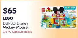 Shoppers Drug Mart lego duplo disney mickey mouse offer