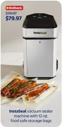 Instaseal vacuum sealer machine