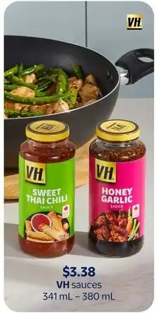 Walmart VH sauces offer