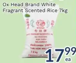 Oceans Fresh Food Market Ox Head Brand White Fragrant Scented Rice offer