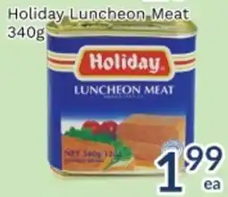 Oceans Fresh Food Market Holiday luncheon meat offer