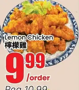 Btrust Supermarket Lemon Chicken offer