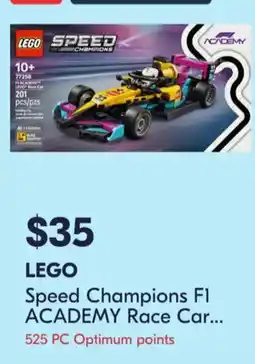 Shoppers Drug Mart lego speed champions f1 academy race car offer