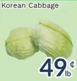 Oceans Fresh Food Market Korean Cabbage offer