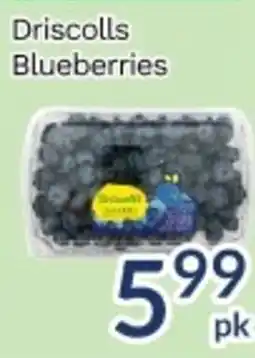 Oceans Fresh Food Market Driscolls blueberries offer