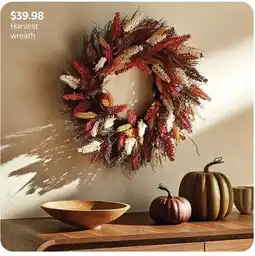 Walmart Harvest wreath offer