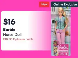 Shoppers Drug Mart Barbie Nurse Doll offer