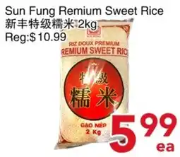 Yours Food Mart Sun Fung Remium Sweet Rice offer