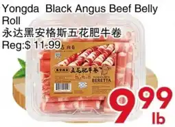 Yours Food Mart Yongda Black Angus Beef Belly Roll offer