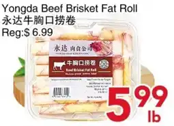 Yours Food Mart Yongda Beef Brisket Fat Roll offer