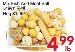Yours Food Mart Mix Fish And Meat Ball offer
