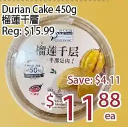 Sunny Food Mart Durian Cake offer