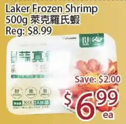 Sunny Food Mart Laker Frozen Shrimp offer