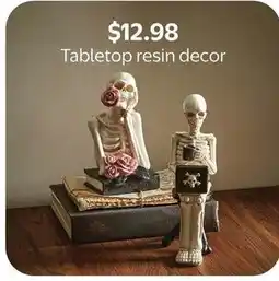 Walmart Tabletop resin decor offer