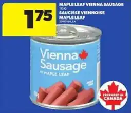 Atlantic Superstore Maple Leaf vienna sausage offer
