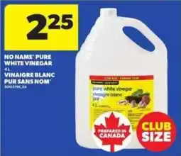 Atlantic Superstore No Name pure white vinegar offer