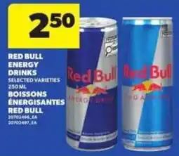 Atlantic Superstore Red Bull energy drinks offer