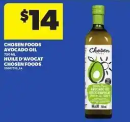 Atlantic Superstore Chosen Foods Avocado Oil offer