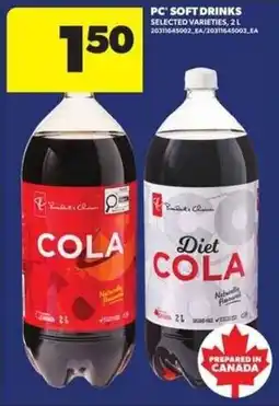 Atlantic Superstore PC soft drinks offer