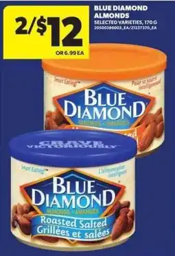 Atlantic Superstore Blue Diamond almonds offer