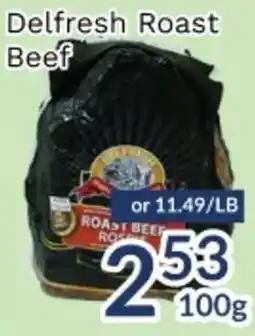Oceans Fresh Food Market Delfresh roast beef offer