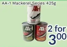 Oceans Fresh Food Market AA-1 mackerel series offer