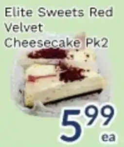 Oceans Fresh Food Market Elite Sweets Red Velvet Cheesecake offer