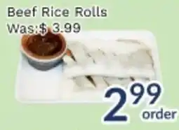 Oceans Fresh Food Market Beef Rice Rolls offer