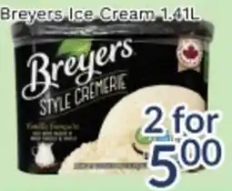 Oceans Fresh Food Market Breyers style cremerie vanilla offer