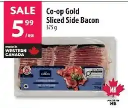 Co-op Co-op Gold Sliced Side Bacon offer