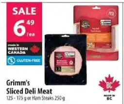 Co-op Grimm's Sliced Deli Meat offer