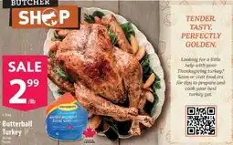 Co-op Butterball Turkey offer