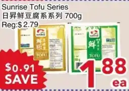 Yours Food Mart Sunrise Tofu Series offer