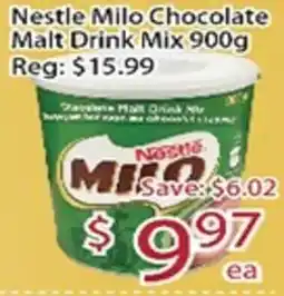 Sunny Food Mart Nestle Milo Chocolate Malt Drink Mix offer