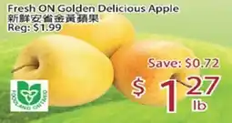 Sunny Food Mart Fresh ON Golden Delicious Apple offer