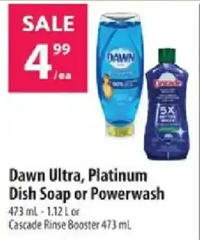 Dawn ultra, platinum dish soap or powerwash