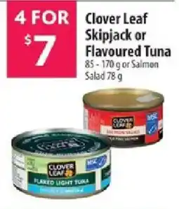 Co-op Clover Leaf Skipjack or Flavoured Tuna offer