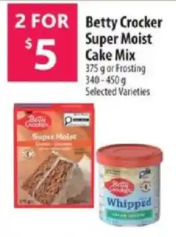 Co-op Betty Crocker Super Moist Cake Mix offer
