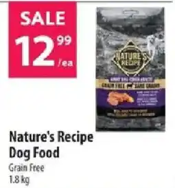 Co-op Nature's Recipe Dog Food offer