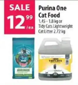 Co-op Purina One Cat Food offer