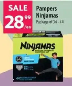 Co-op Pampers Ninjams offer
